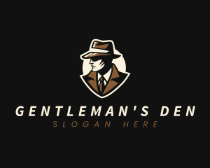 Mysterious Detective Investigator logo design