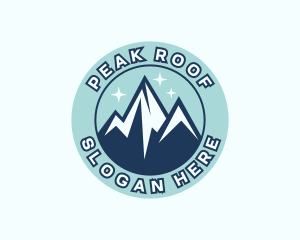 Peak Mountain Trekking logo design