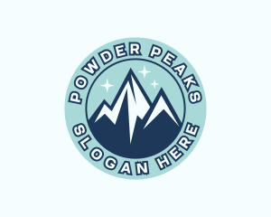 Peak Mountain Trekking logo design