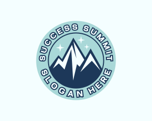 Peak Mountain Trekking logo design