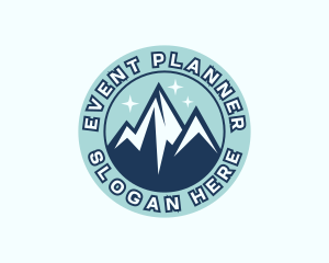 Peak - Peak Mountain Trekking logo design