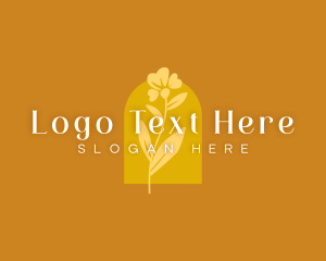 Elegant - Floral Wedding Events logo design