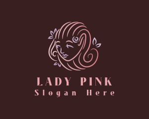 Pink Lady Hair logo design
