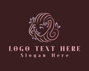 Hair - Pink Lady Hair logo design