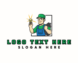 Electrician - Electrician Maintenance Repair logo design