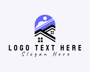 Mortgage - House Property Realty logo design