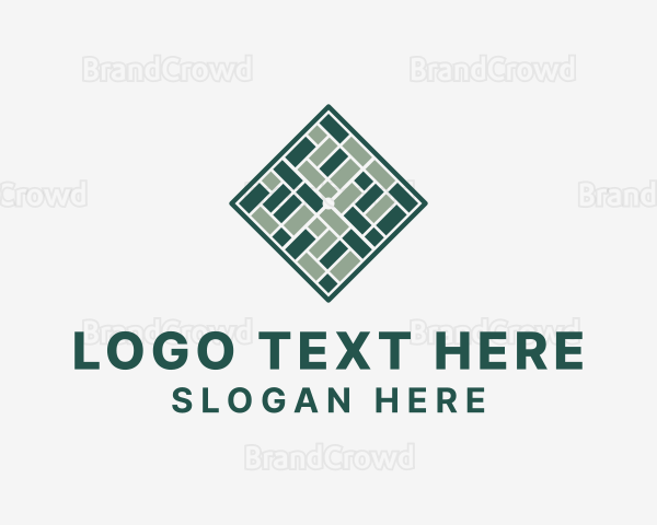 Floor Pavement Tile Logo