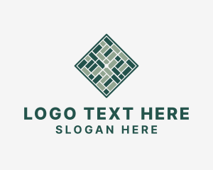 Floor Pavement Tile Logo