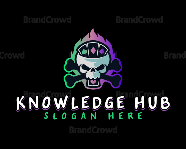 Skull Gaming Gambler Logo