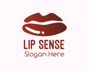 Red Lips Cosmetics logo design