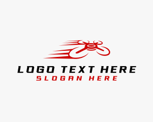 Video - Drone Speed Tech logo design