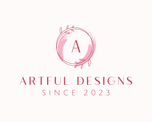 Fashion Watercolor Boutique logo design