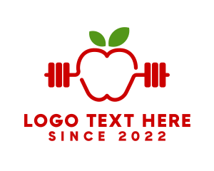 Health - Vegan Apple Diet logo design