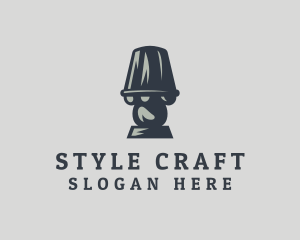 Antique Lamp Style logo design