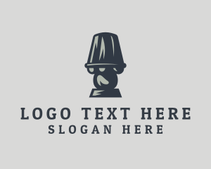 Antique Lamp Style Logo