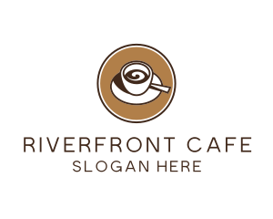 Espresso Coffee Cafe logo design