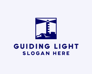 Lighthouse - Coast Guard Lighthouse logo design