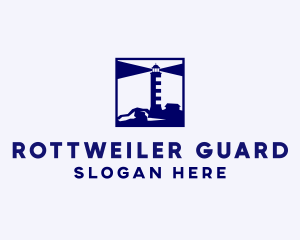 Coast Guard Lighthouse logo design