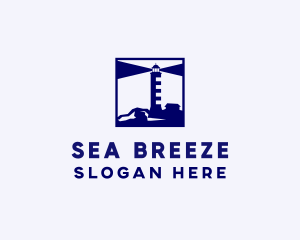 Coastline - Coast Guard Lighthouse logo design