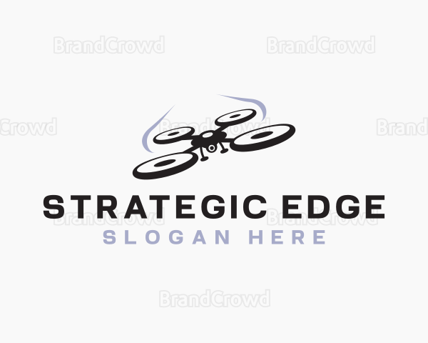 Aerial Drone Propeller Logo