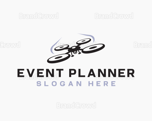 Aerial Drone Propeller Logo