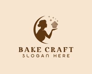 Cupcake Pastry Bakeshop logo design