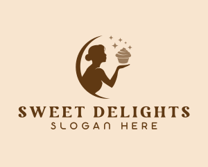 Cupcake Pastry Bakeshop logo design