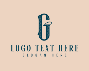 Firm - Boutique Hotel Letter G logo design