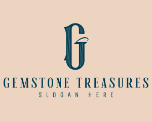 Boutique Hotel Letter G logo design