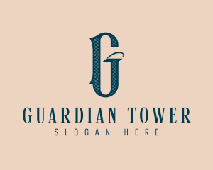 Boutique Hotel Letter G logo design