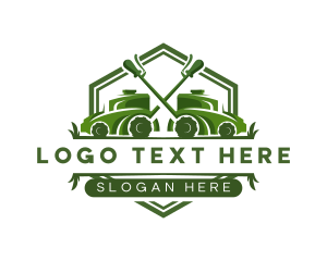 Landscapist - Lawn Mower Landscaping logo design