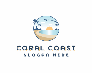 Island Coast Tourism logo design