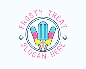 Popsicle - Popsicle Ice Cream logo design