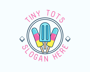 Cooler - Popsicle Ice Cream logo design