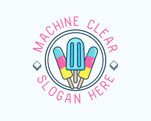 Ice Cream - Popsicle Ice Cream logo design