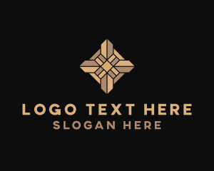 Contractor - Floor Pattern Tile logo design