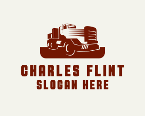 Big Transport Truck  Logo