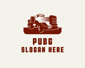 Big Transport Truck  Logo
