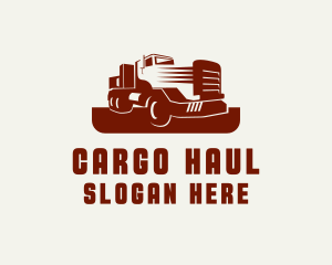 Big Transport Truck  logo design