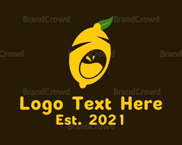 Lemonade Juice Fruit Logo