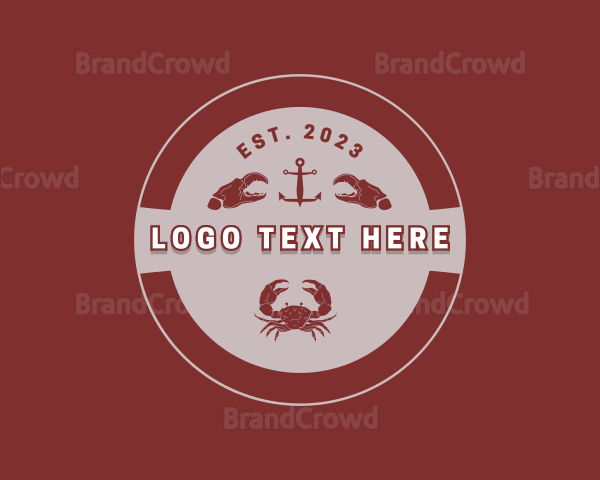 Seafood Crab Market Logo