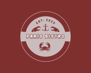 Seafood Crab Market logo design