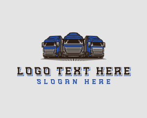 Drive - Fleet Truck Logistics logo design