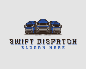 Dispatch - Fleet Truck Logistics logo design