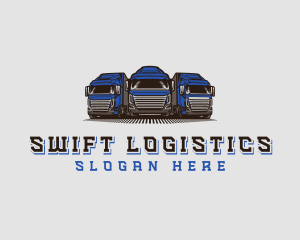 Logistics - Fleet Truck Logistics logo design