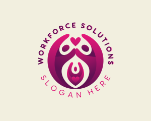 Employee - Heart Employee Organization logo design