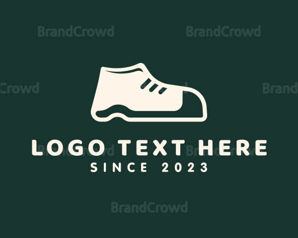 Simple Shoe Footwear Logo