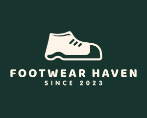 Simple Shoe Footwear logo design