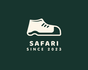 Sneaker - Simple Shoe Footwear logo design