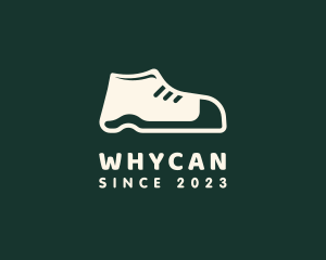 White - Simple Shoe Footwear logo design